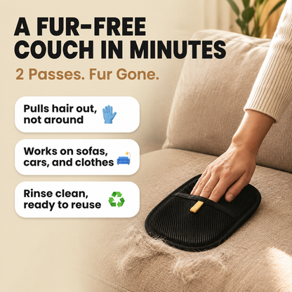 Pet Hair Remover Mitt
